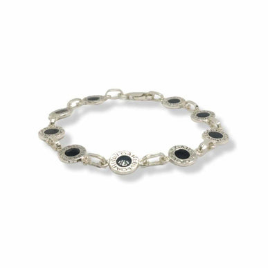 Pulsera de plata. Pulsera plata. Pulseras de plata. Pulseras mujer. Pulseras para mujer. Pulsera cartier mujer. Pulsera Tiffany. Pulsera Pandora. Pulsera Tous. Pulsera Shasa. Pulsera joyería. Pulseras moda 2024. Pulsera moda. Pulseras para mi esposa. Plata esterlina. Plata ley 925. Plata pura. Plata 925. Pulsera de plata con círculos negros.