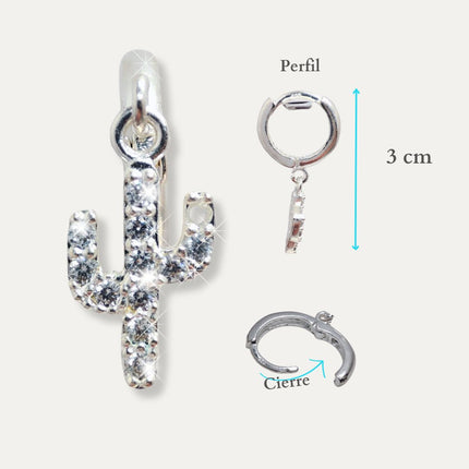 Aretes largos elegantes. Aretes arracadas mujer. Arracadas. Arracadas gruesas. Arracadas de moda 2024. Arracadas de plata. Arracadas de plata para mujer. Aretes de plata. Arracada de plata abrillantada con líneas. Aretes de argolla. Arracadas de plata de Cactus. Zirconia. Arete con zirconia. Aretes para fiesta de noche. Pendiente de aro. Plata esterlina. Plata ley 925. Plata pura. Plata 925.