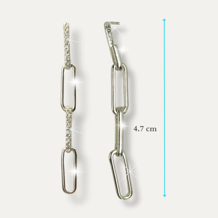 Aretes largos elegantes. Aretes de plata. Aretes largos. Aretes plata. Aretes para mujer. Aretes. Aretes de moda 2024. Aretes pandora. Aretes Tous. Zirconia. Aretes para fiesta de noche. Aretes ferragamo. Aretes louis vuitton. Aretes de plata largos brillositos. Plata esterlina. Plata ley 925. Plata pura. Plata 925.
