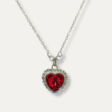 Collares. Collares de plata. Collares plata. Collares para mujer. Collares pandora. Collares tous. Collar con dije. Collares moda 2024. Collares 2024. Collar para vestido. Collar con vestido. Collar de plata corazón elevado con piedra zirconia. Zirconia. Regalo para mi novia. Collares de graduación. Collares para graduación. Collar para XV años. Plata esterlina. Plata ley 925. Plata pura. Plata 925.