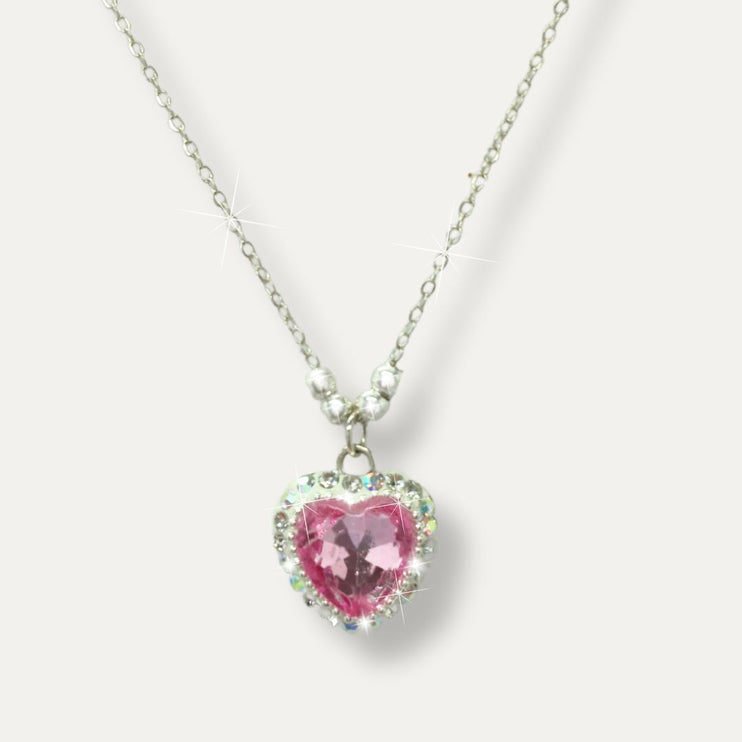 Collares. Collares de plata. Collares plata. Collares para mujer. Collares pandora. Collares tous. Collar con dije. Collares moda 2024. Collares 2024. Collar para vestido. Collar con vestido. Collar de plata corazón elevado con piedra zirconia. Zirconia. Regalo para mi novia. Collares de graduación. Collares para graduación. Collar para XV años. Plata esterlina. Plata ley 925. Plata pura. Plata 925.