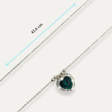 Collares. Collares de plata. Collares plata. Collares para mujer. Collares pandora. Collares tous. Collar con dije. Collares moda 2024. Collares 2024. Collar para vestido. Collar con vestido. Collar de plata corazón elevado con piedra zirconia. Zirconia. Regalo para mi novia. Collares de graduación. Collares para graduación. Collar para XV años. Plata esterlina. Plata ley 925. Plata pura. Plata 925.